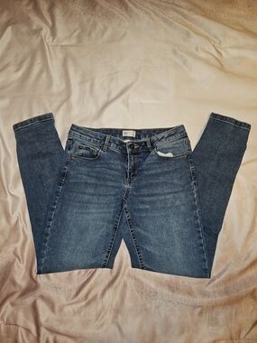 So High-Rise Skinny Jeans in Medium Blue